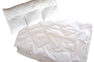 Alpaka-Kopfkissen-Bettdecke-Set