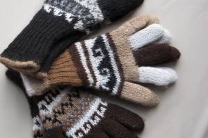 Alpaka-Handschuhe